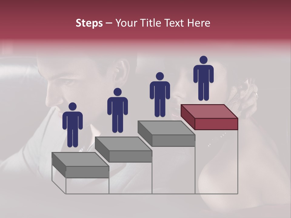 Two Couple Lifestyle PowerPoint Template