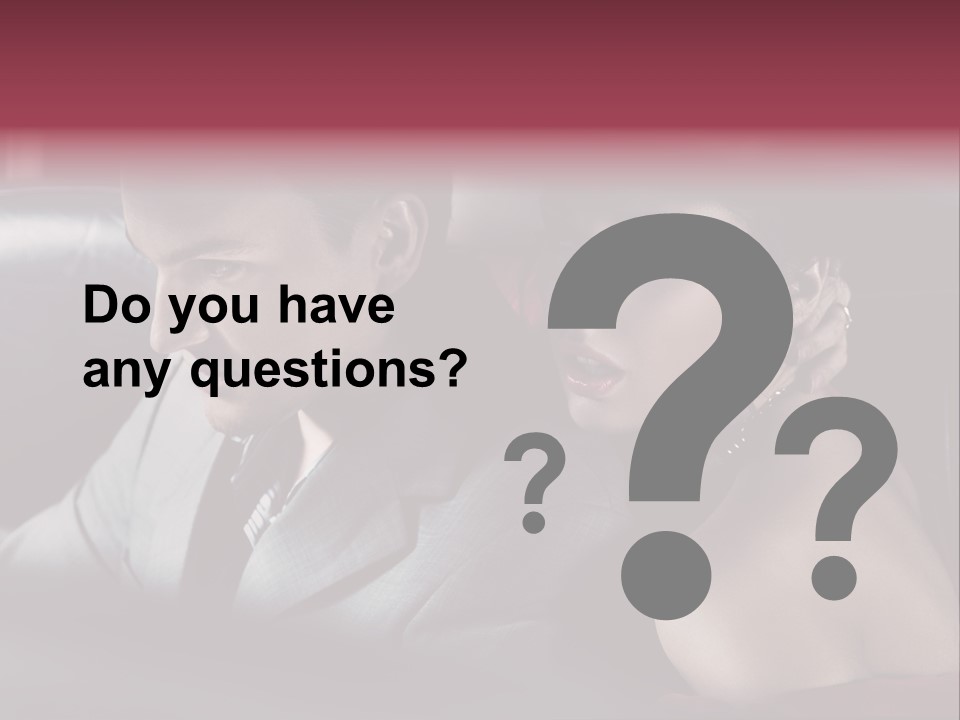 Two Couple Lifestyle PowerPoint Template