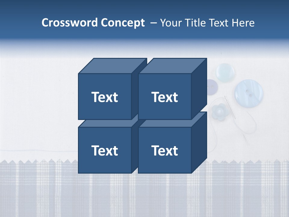 Background Thread Craft PowerPoint Template