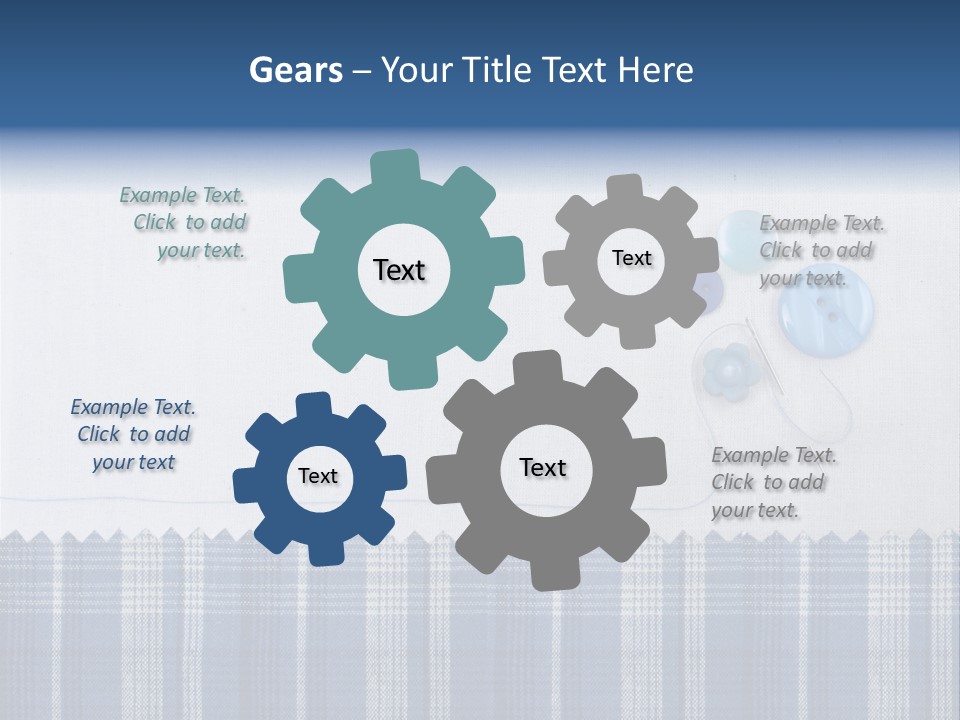 Background Thread Craft PowerPoint Template