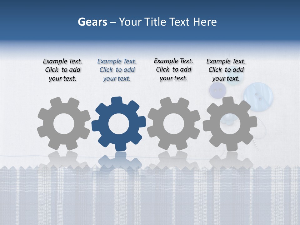 Background Thread Craft PowerPoint Template