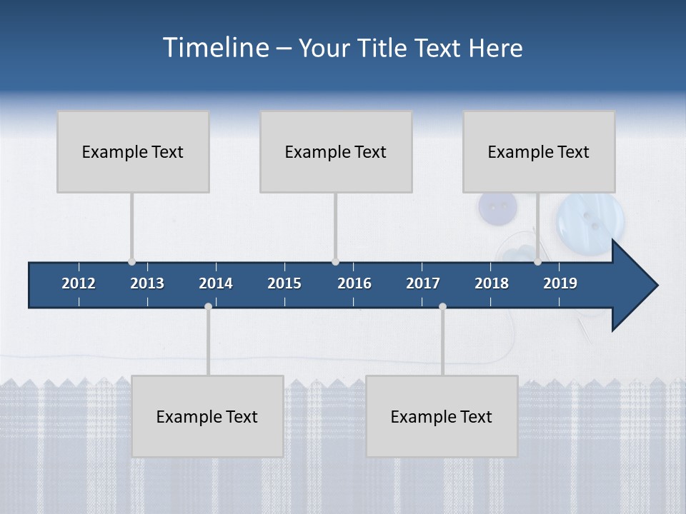 Background Thread Craft PowerPoint Template