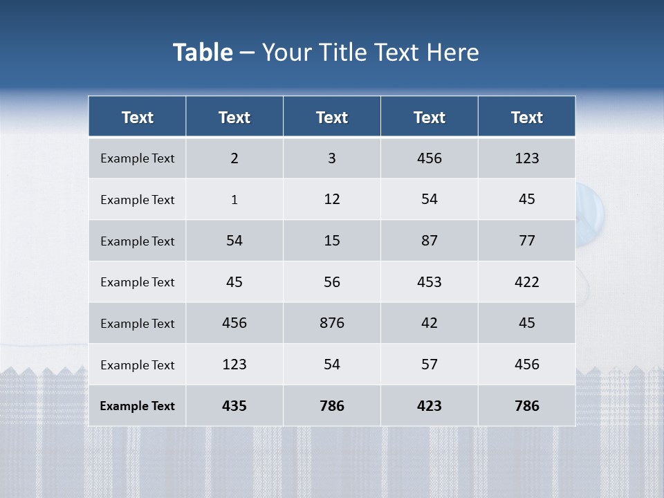 Background Thread Craft PowerPoint Template