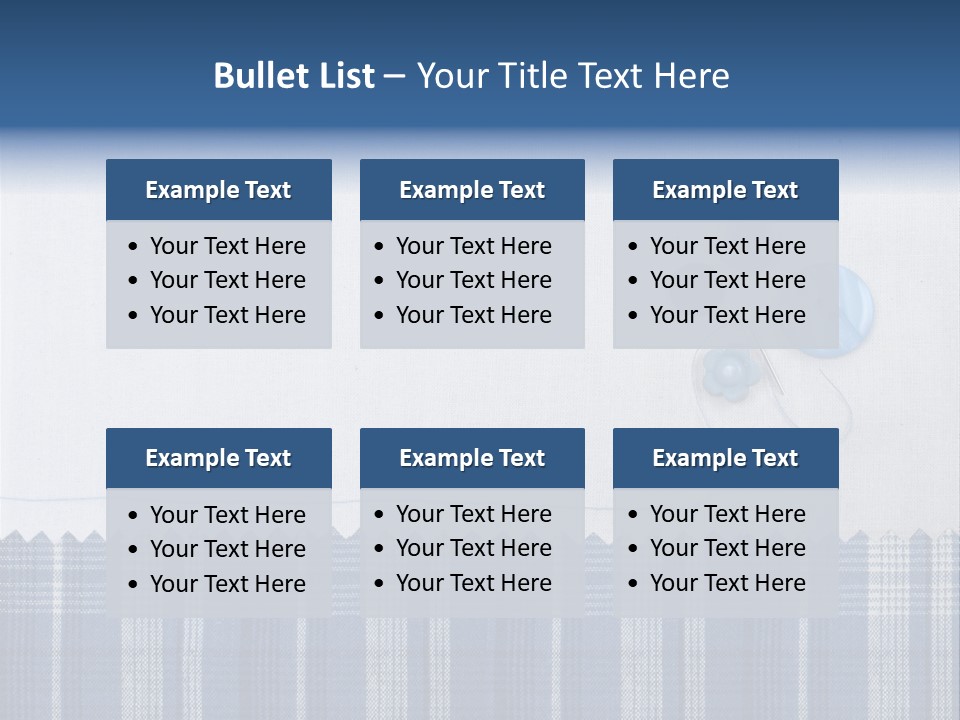 Background Thread Craft PowerPoint Template