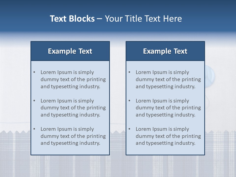 Background Thread Craft PowerPoint Template