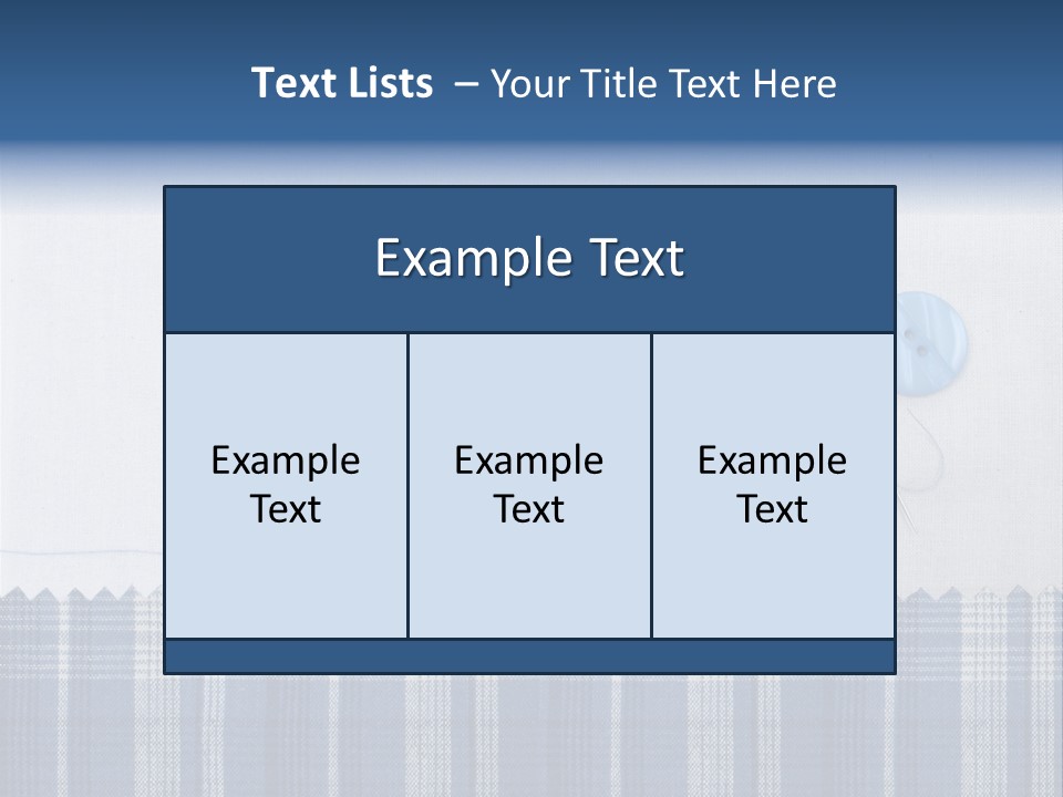 Background Thread Craft PowerPoint Template