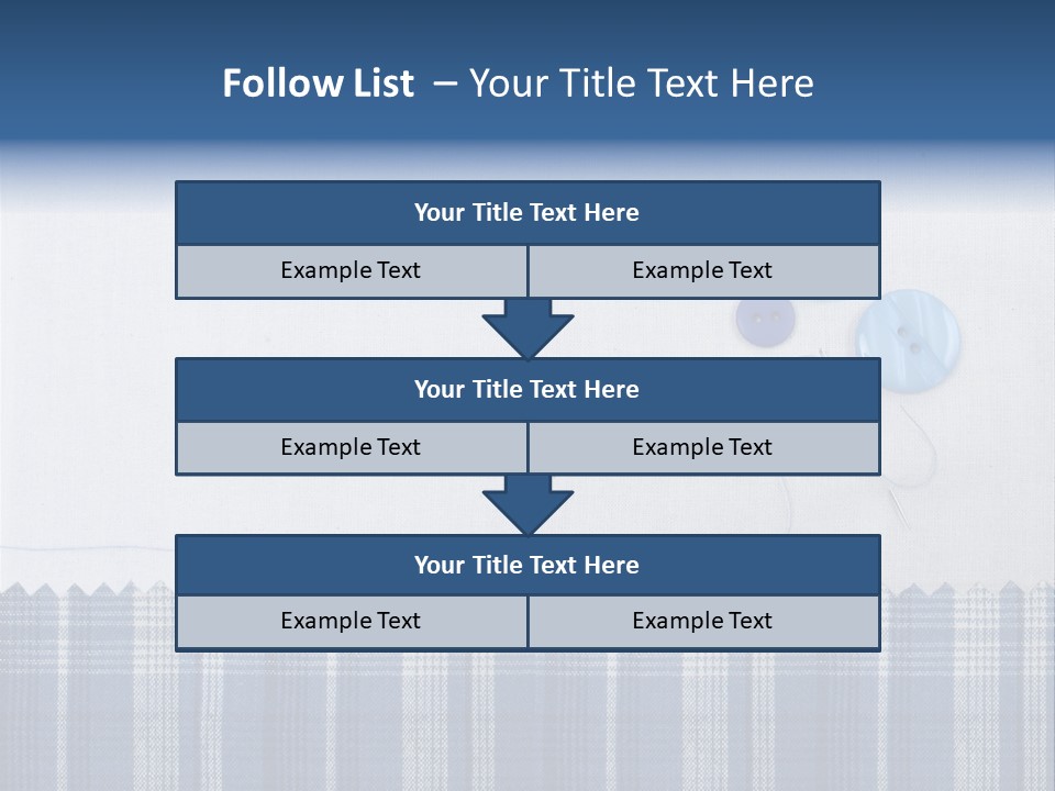 Background Thread Craft PowerPoint Template