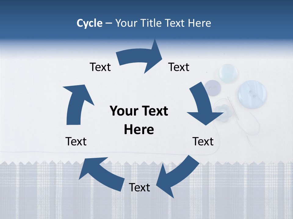 Background Thread Craft PowerPoint Template