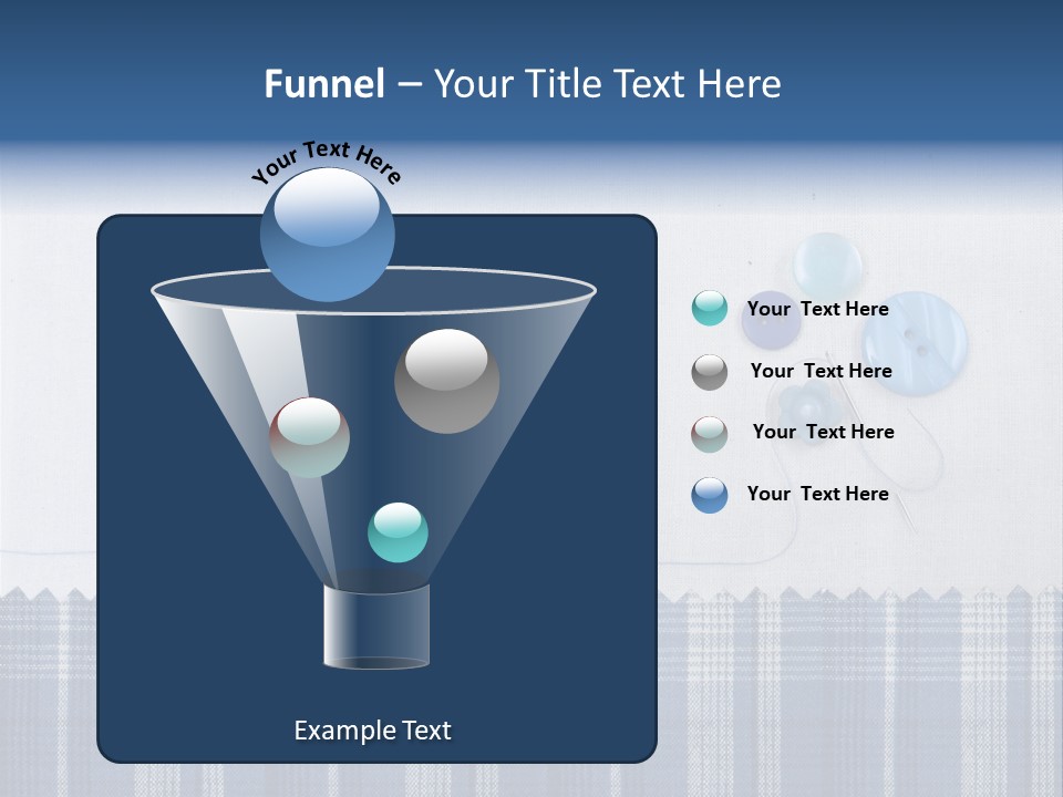 Background Thread Craft PowerPoint Template