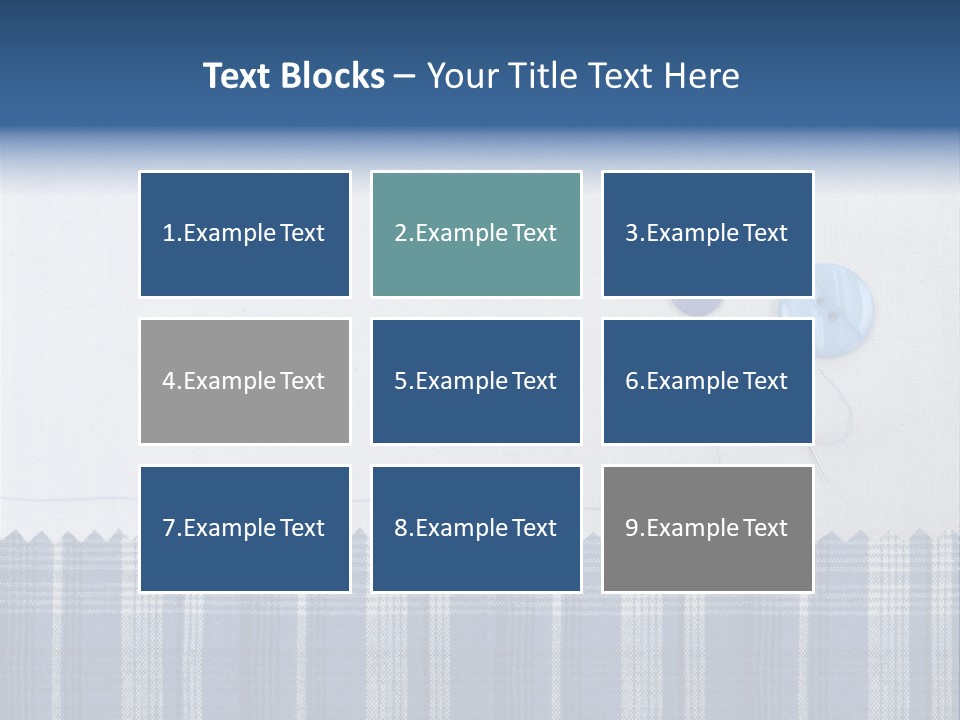 Background Thread Craft PowerPoint Template