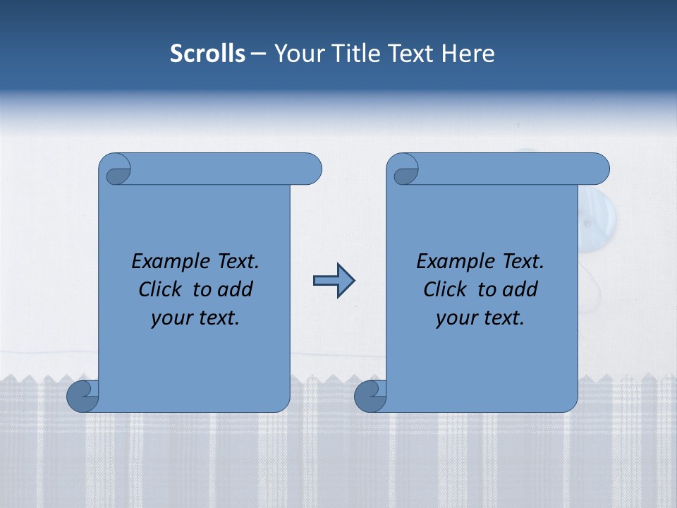 Background Thread Craft PowerPoint Template