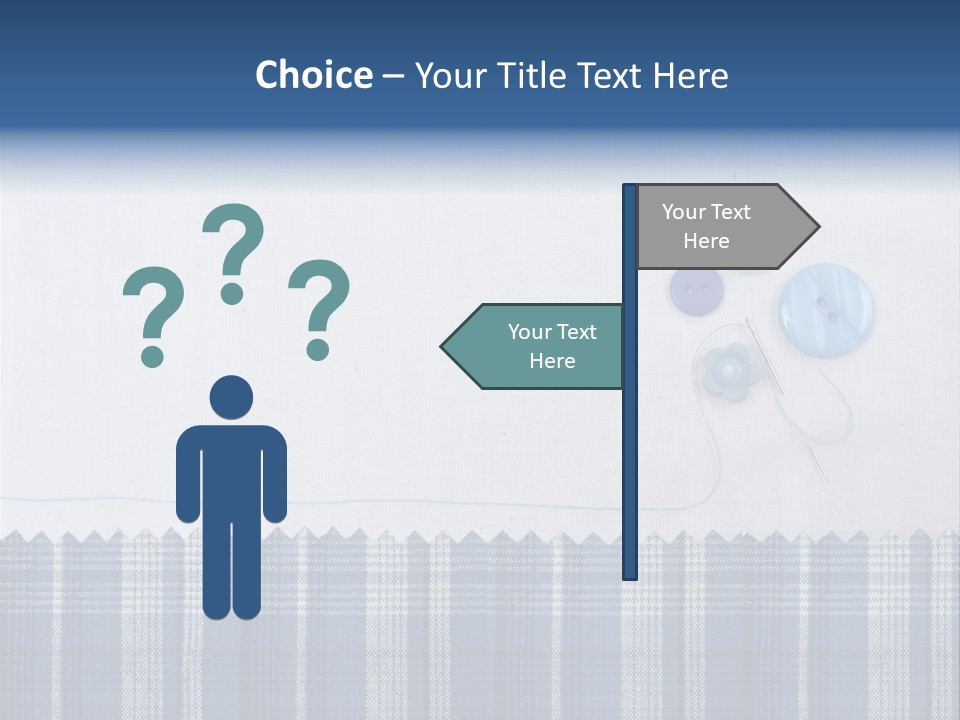 Background Thread Craft PowerPoint Template