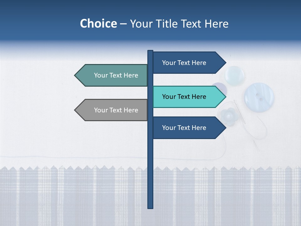 Background Thread Craft PowerPoint Template
