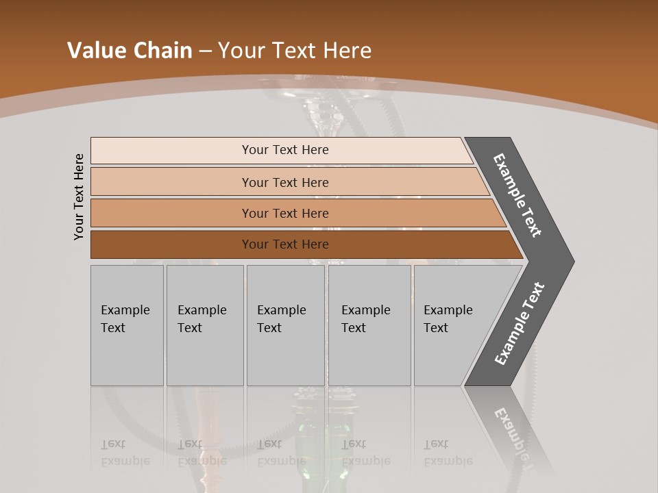 Arabia Addiction Isolated PowerPoint Template