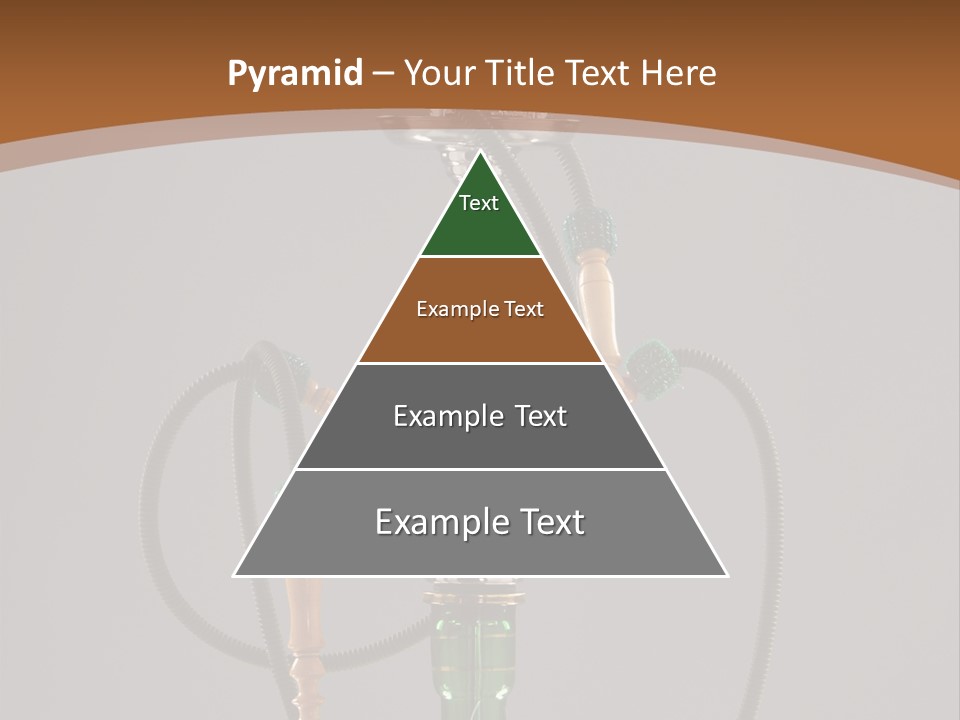 Arabia Addiction Isolated PowerPoint Template