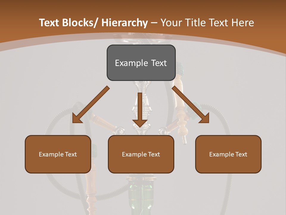 Arabia Addiction Isolated PowerPoint Template