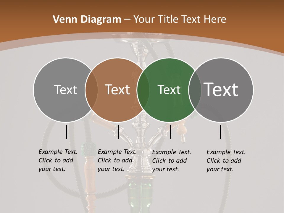 Arabia Addiction Isolated PowerPoint Template