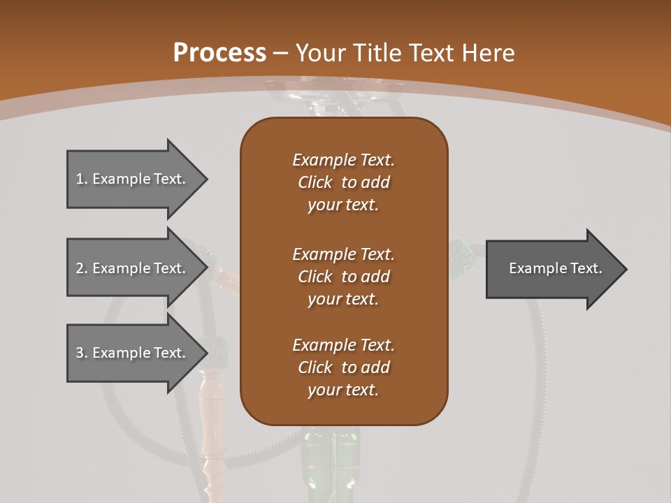 Arabia Addiction Isolated PowerPoint Template