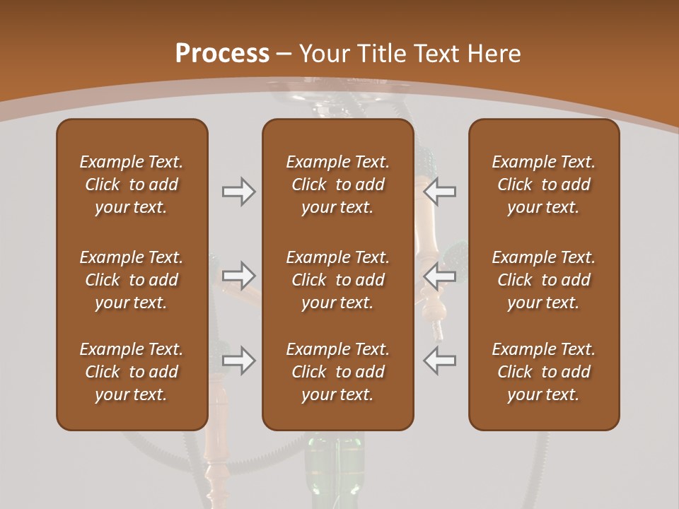 Arabia Addiction Isolated PowerPoint Template