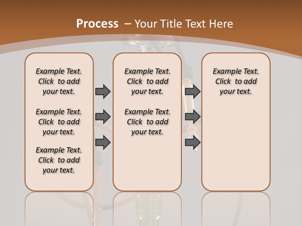 Arabia Addiction Isolated PowerPoint Template