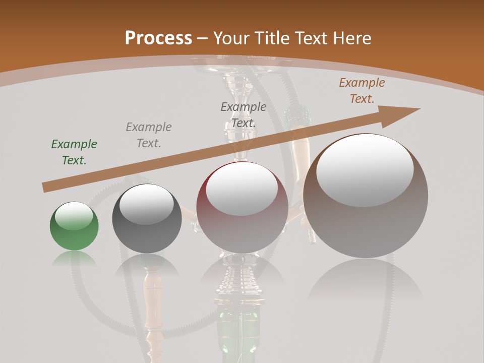 Arabia Addiction Isolated PowerPoint Template