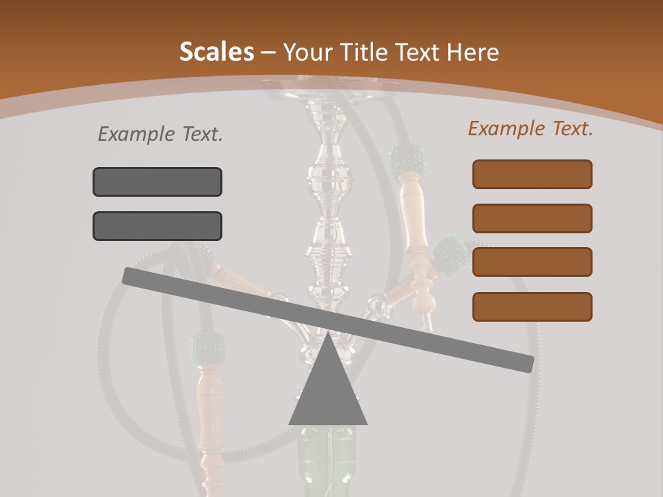 Arabia Addiction Isolated PowerPoint Template