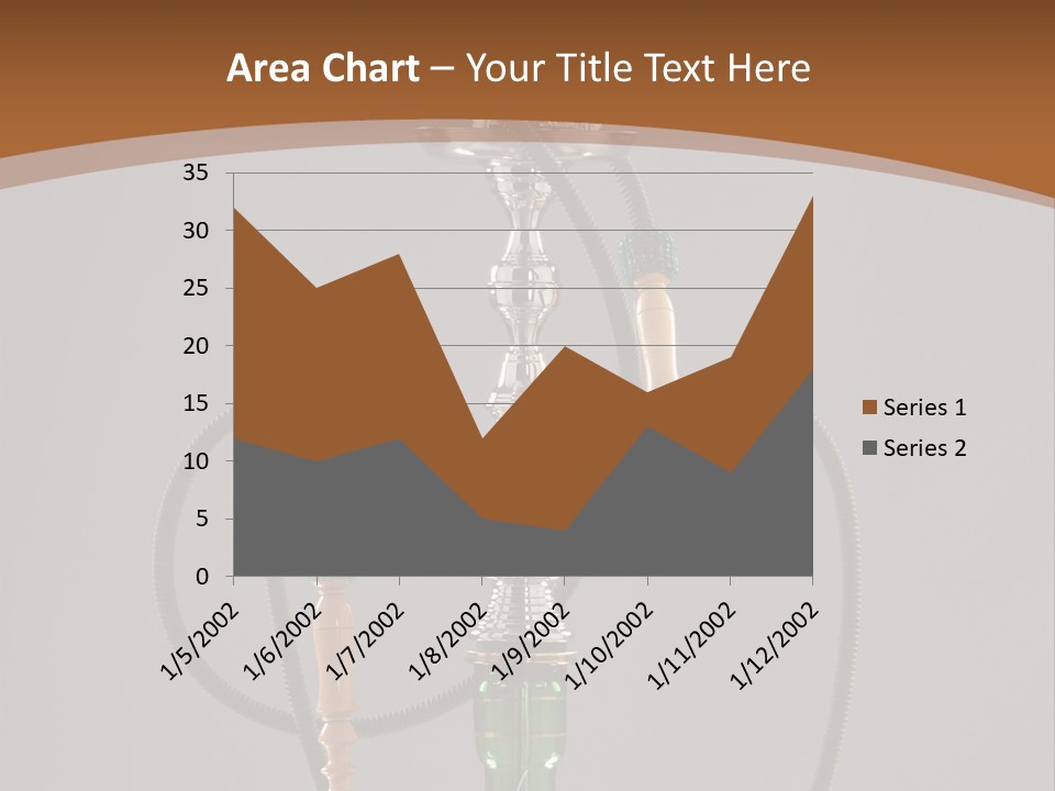Arabia Addiction Isolated PowerPoint Template