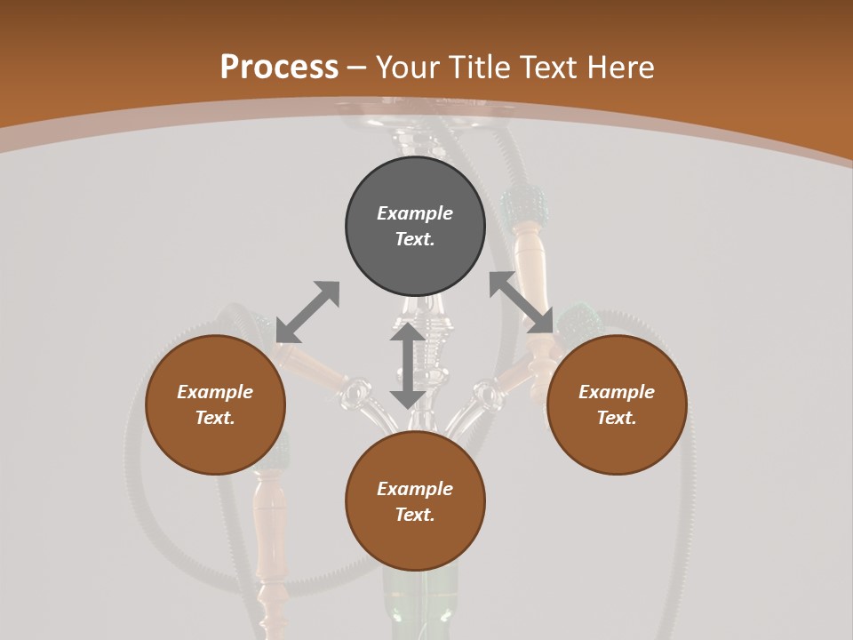 Arabia Addiction Isolated PowerPoint Template