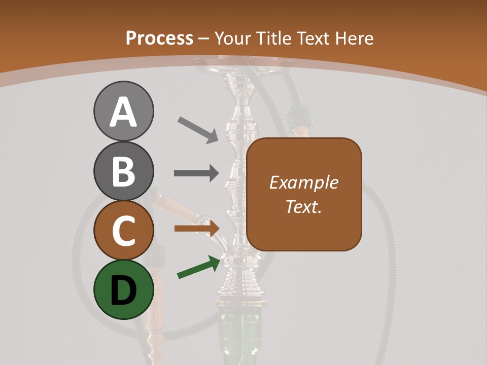 Arabia Addiction Isolated PowerPoint Template