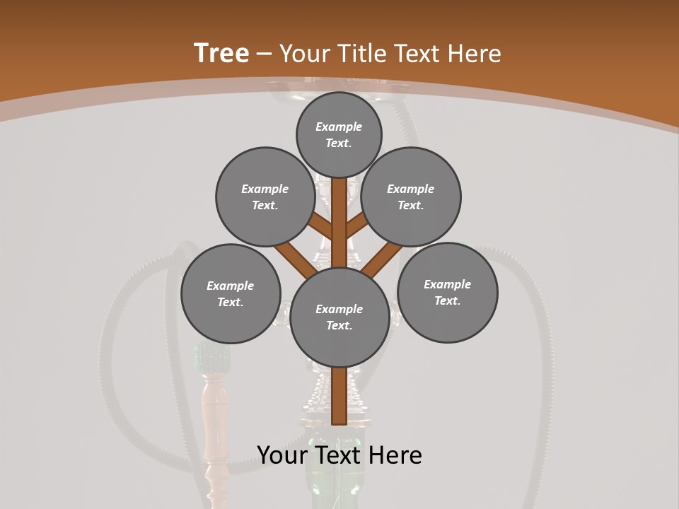 Arabia Addiction Isolated PowerPoint Template