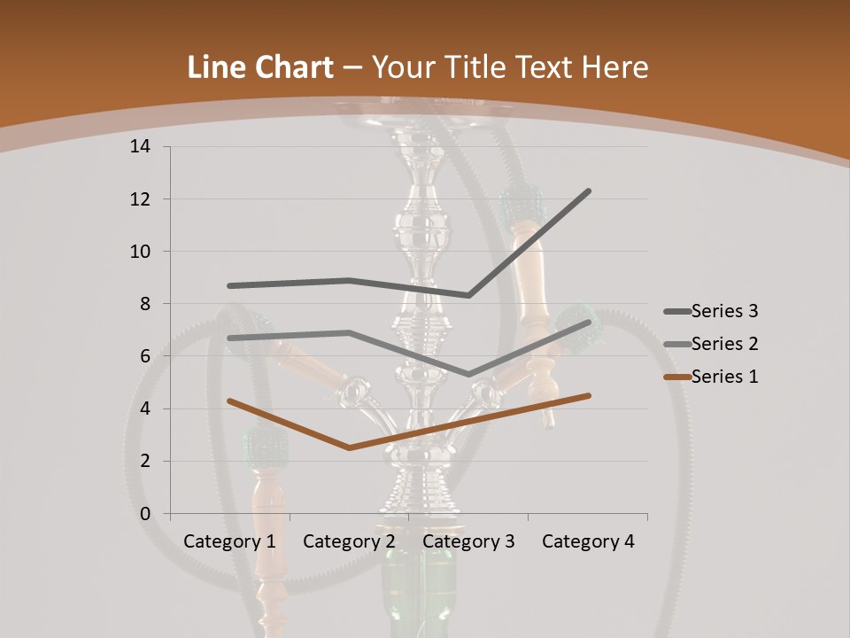 Arabia Addiction Isolated PowerPoint Template