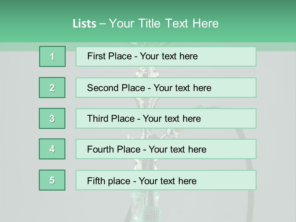 Studio Turkish Tobacco PowerPoint Template