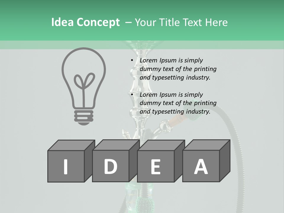 Studio Turkish Tobacco PowerPoint Template