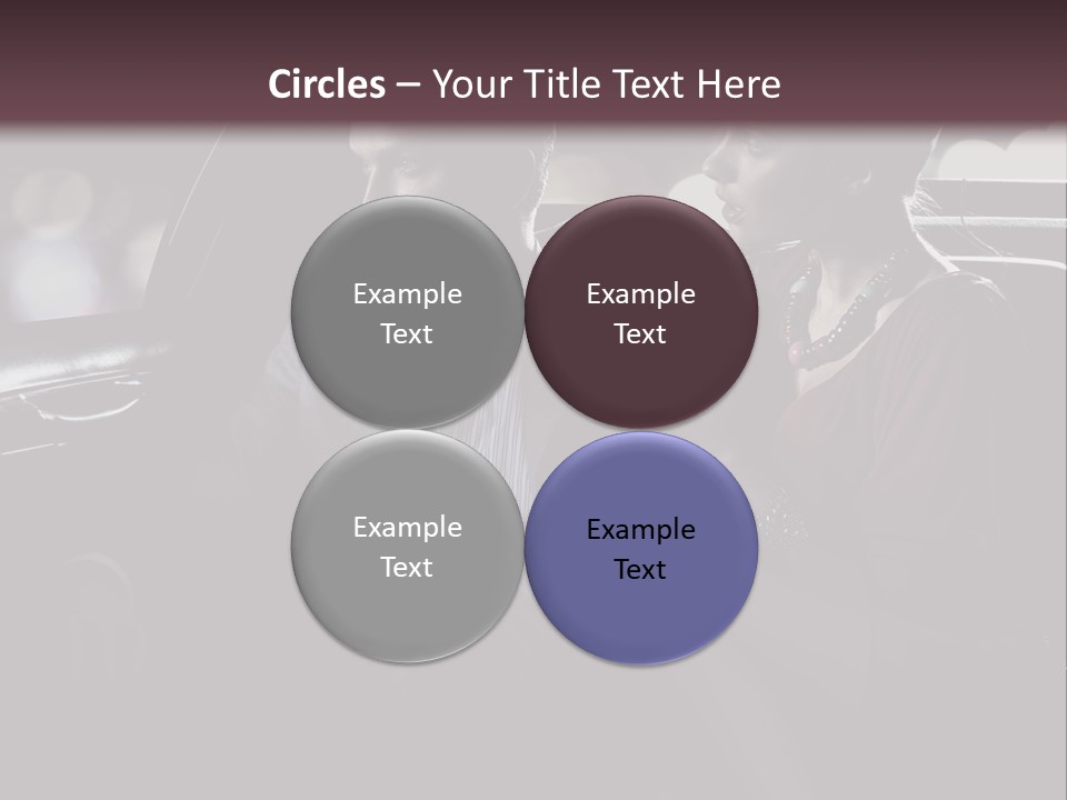 Happiness New Beauty PowerPoint Template