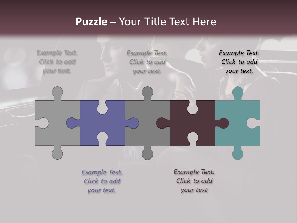 Happiness New Beauty PowerPoint Template