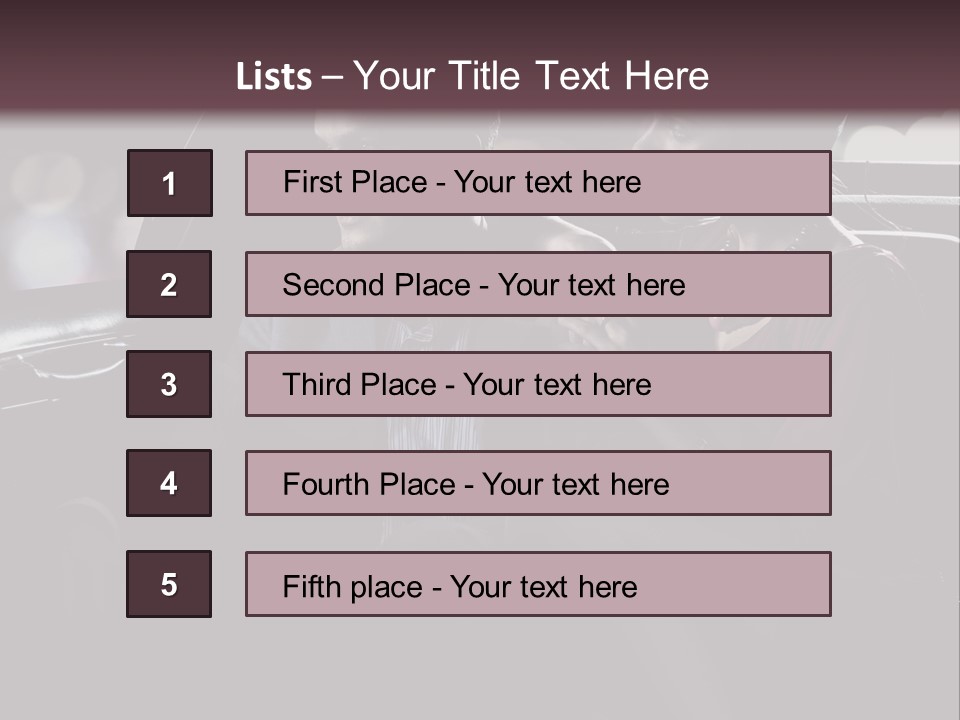 Happiness New Beauty PowerPoint Template