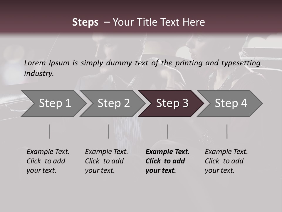 Happiness New Beauty PowerPoint Template