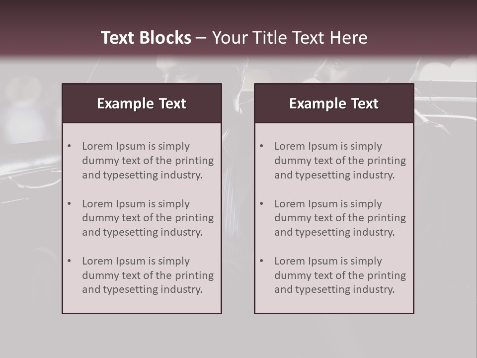 Happiness New Beauty PowerPoint Template