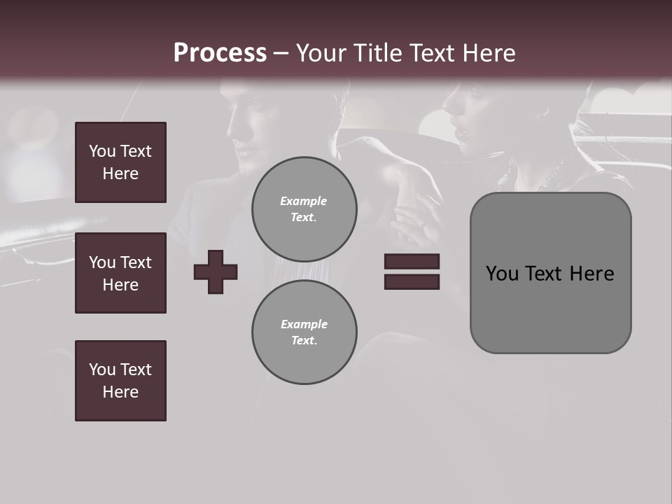 Happiness New Beauty PowerPoint Template