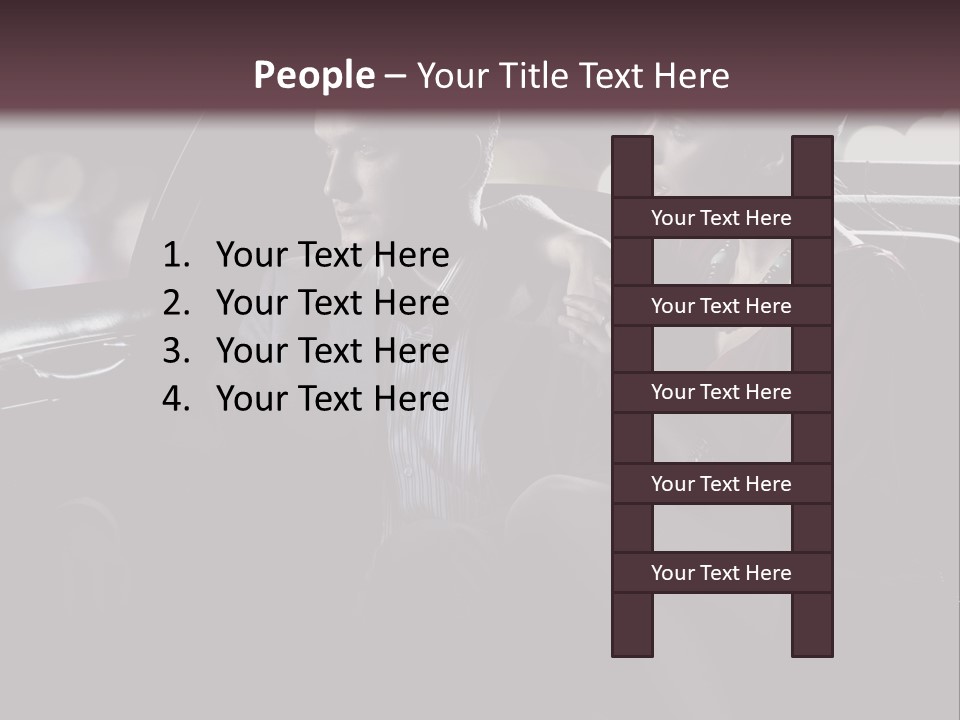 Happiness New Beauty PowerPoint Template
