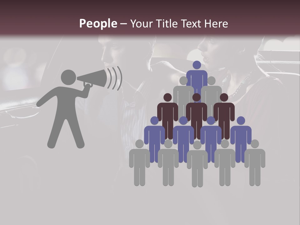 Happiness New Beauty PowerPoint Template