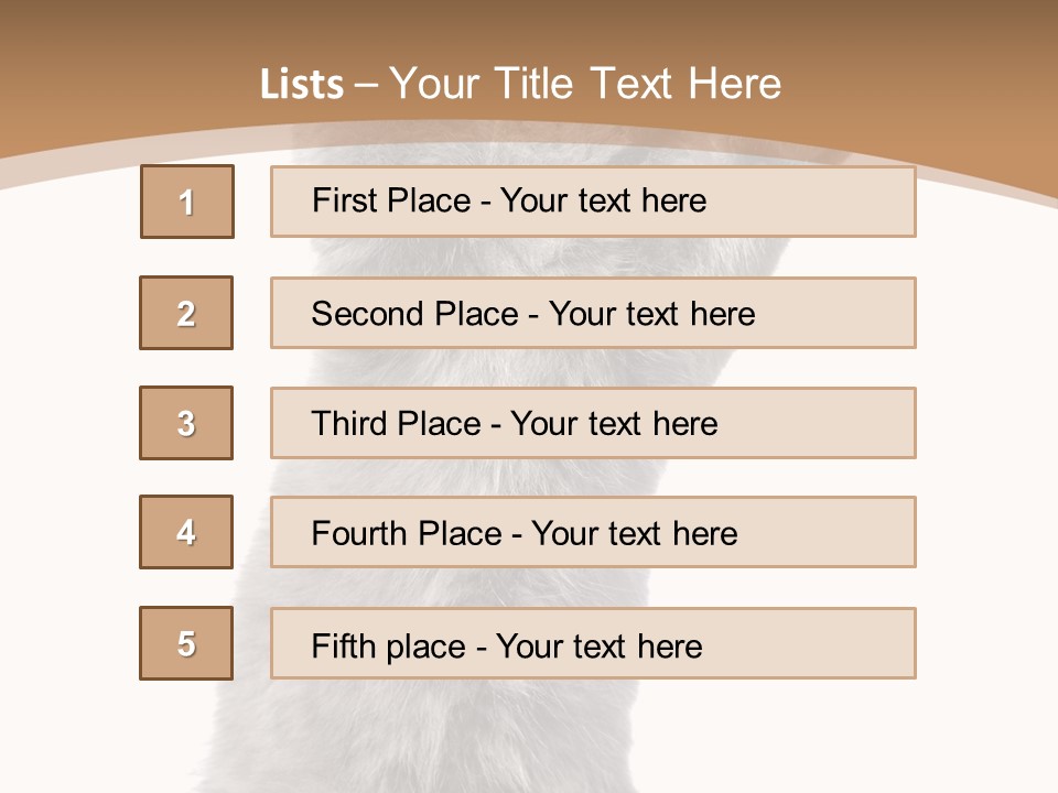 Hair Pedigree Fun PowerPoint Template