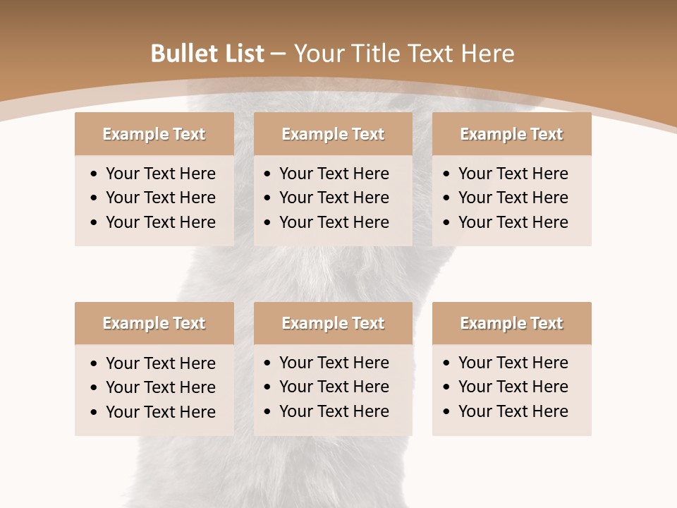 Hair Pedigree Fun PowerPoint Template