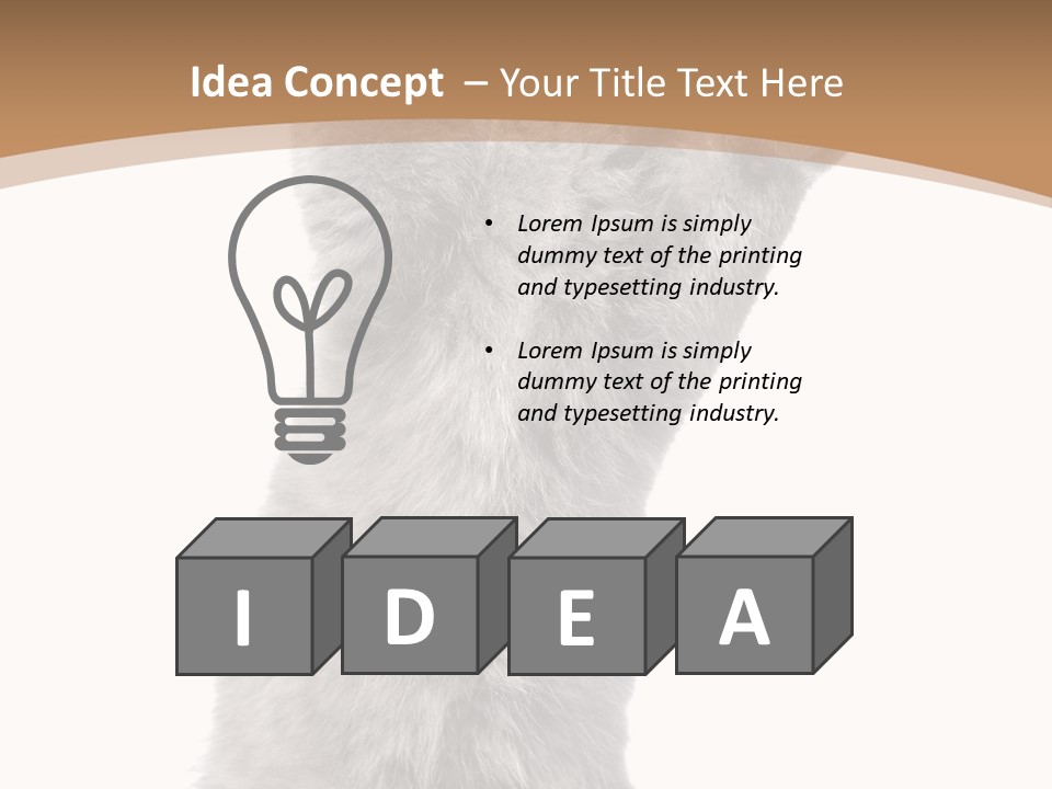 Hair Pedigree Fun PowerPoint Template