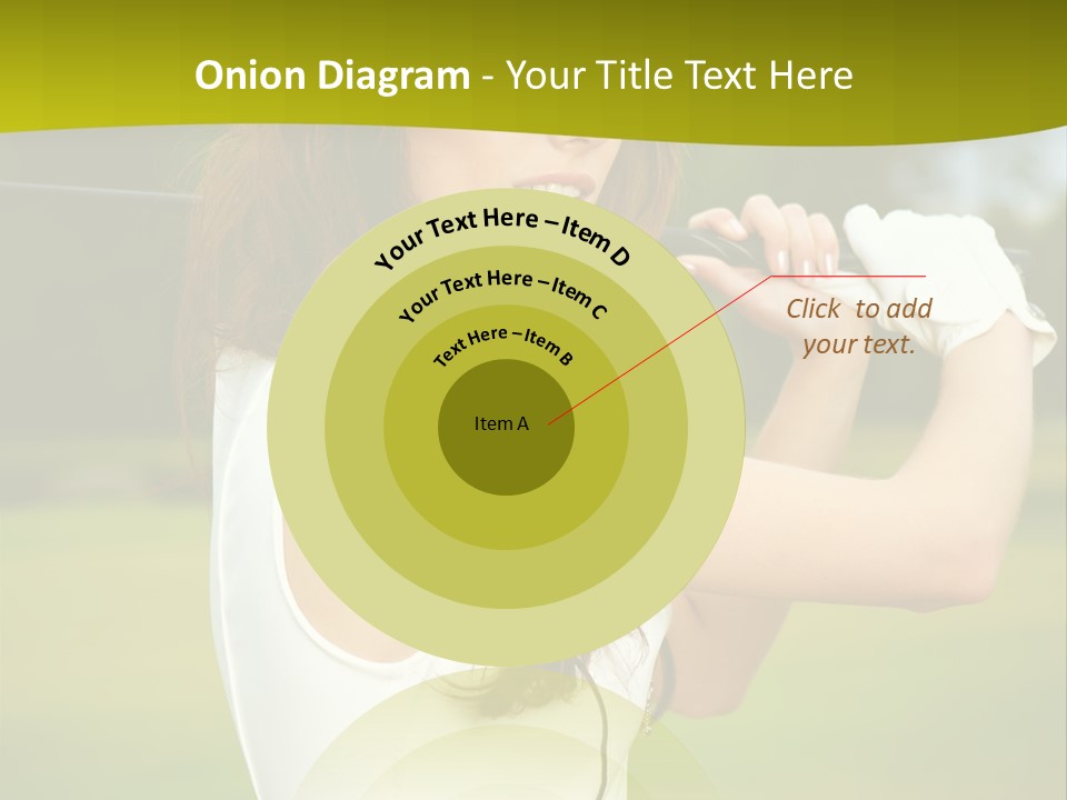 Woman Nature Grass PowerPoint Template