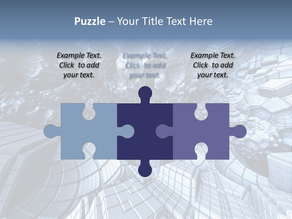 Card Shape Rectangles PowerPoint Template