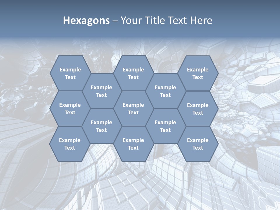 Card Shape Rectangles PowerPoint Template