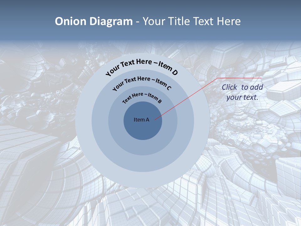 Card Shape Rectangles PowerPoint Template