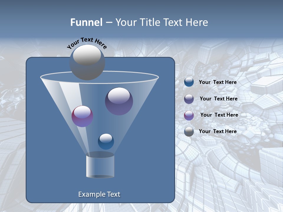 Card Shape Rectangles PowerPoint Template