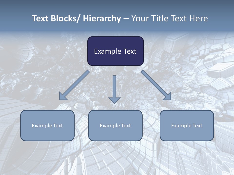 Card Shape Rectangles PowerPoint Template